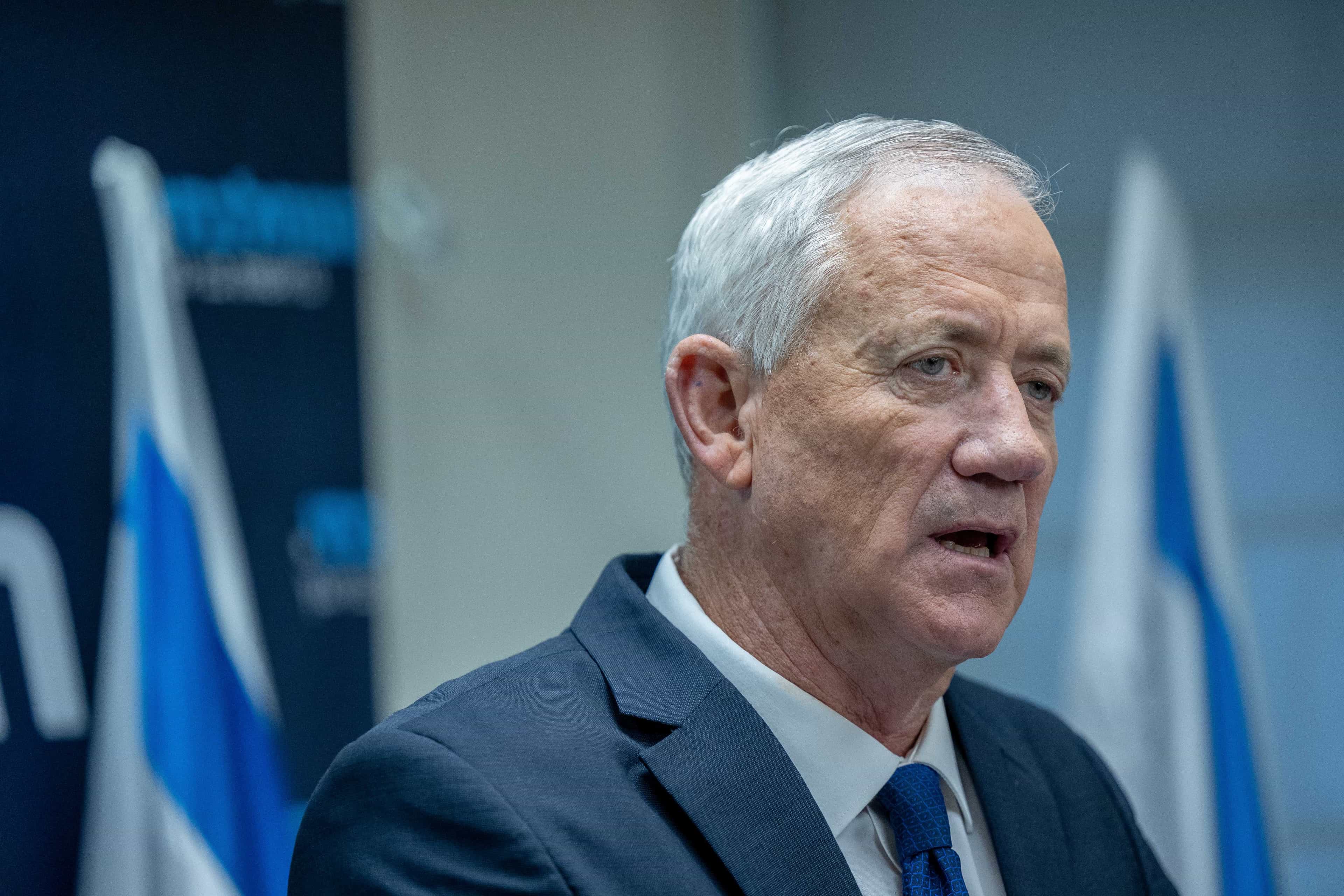 אחרי הפרישה מהמרוץ לכנסת: גנץ מסמן את היעד הבא