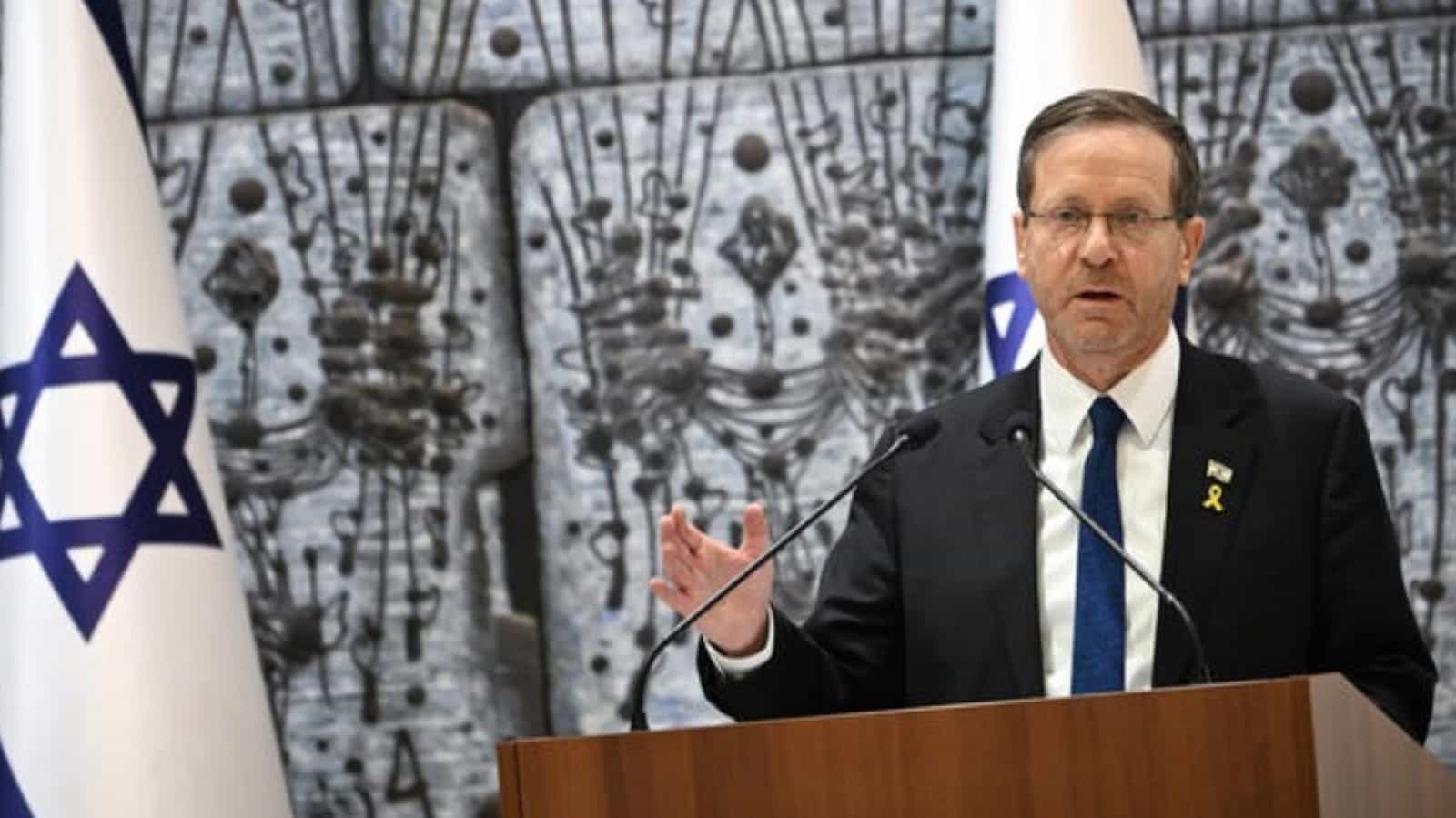 הרצוג מכחיש שקיבל התרעה מנשיא האמירויות לפני 7 באוקטובר: ״לא הכרתי התרעה כזו״