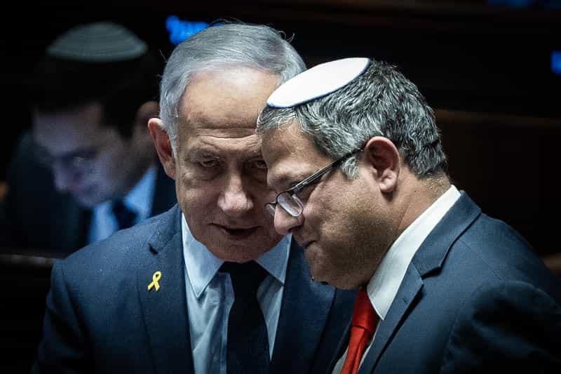 ״מנסים למנוע הקמת ממשלת שמאל בתמיכת תומכי טרור״ | רה״מ נתניהו בפגישה ממושכת עם השר בן גביר