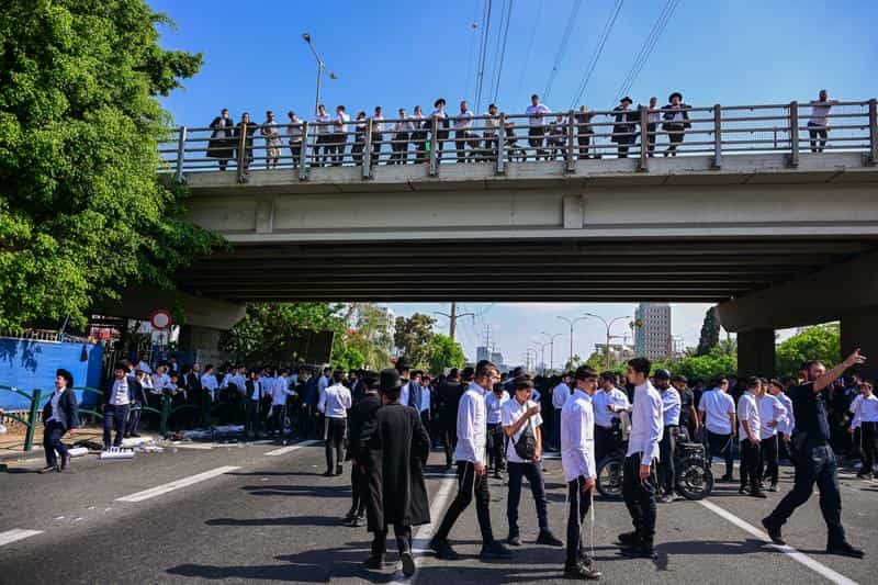 ש״ס על ההפגנות בכביש 4: ״מאחורי המימון עומדים אנשי מחאת קפלן וגורמים קיצוניים״