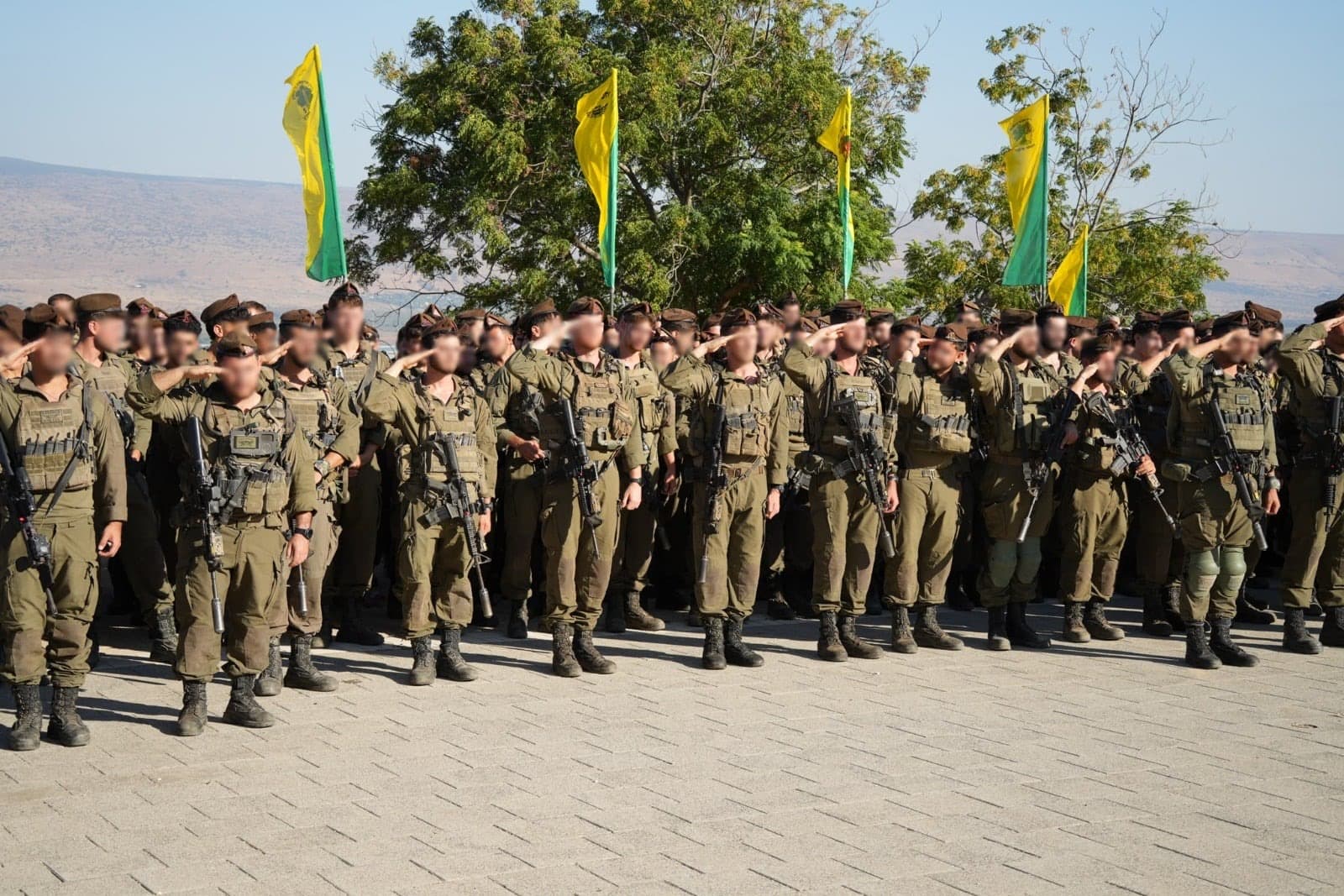 שבעה חודשים בלב לבנון: גולני השלימה את המשימה ויוצאת לרענון | צפו