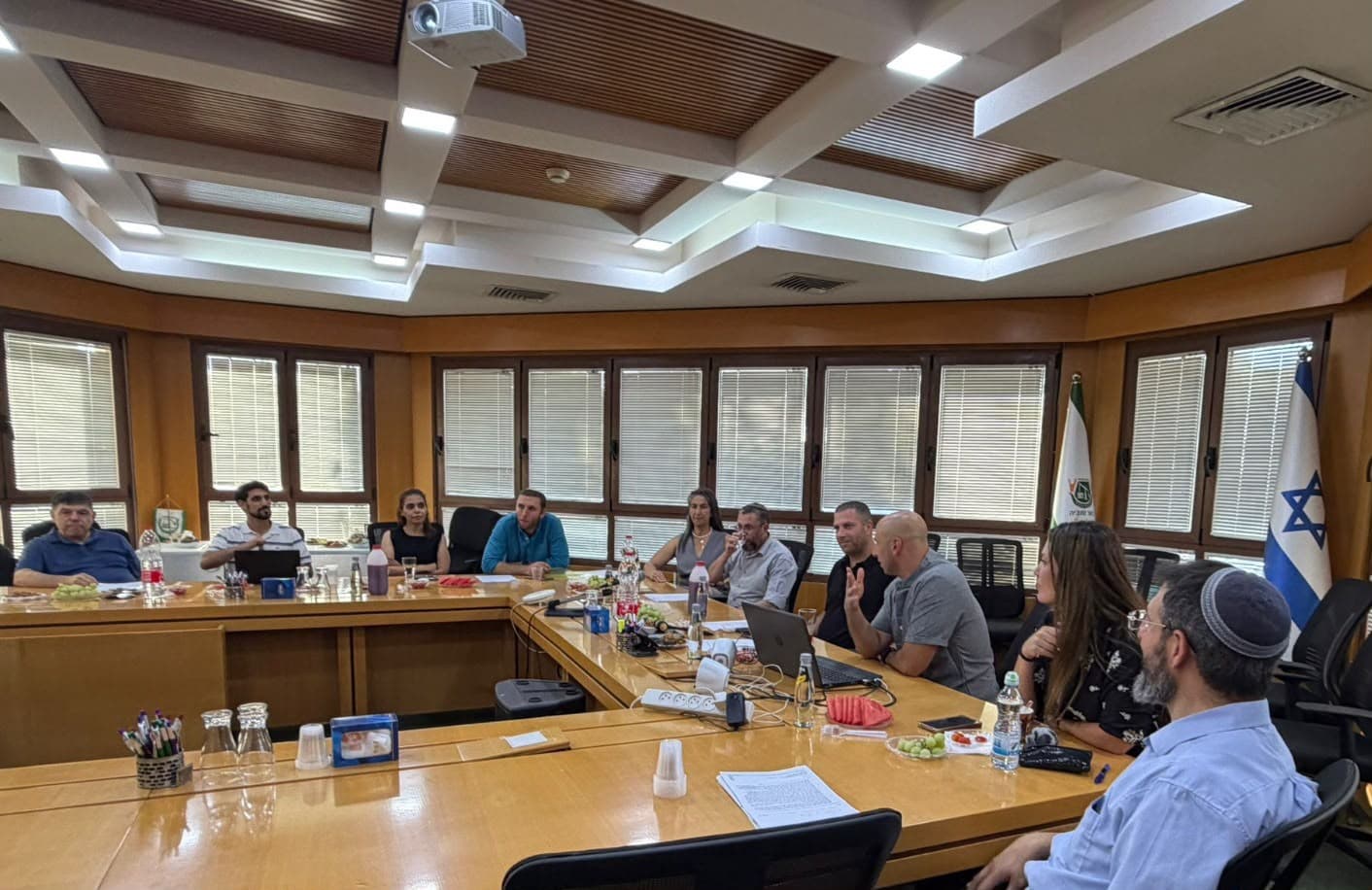 תנופת פיתוח במרחב הכפרי: מנכ"ל רמ"י ערך ביקור עבודה בבאר טוביה