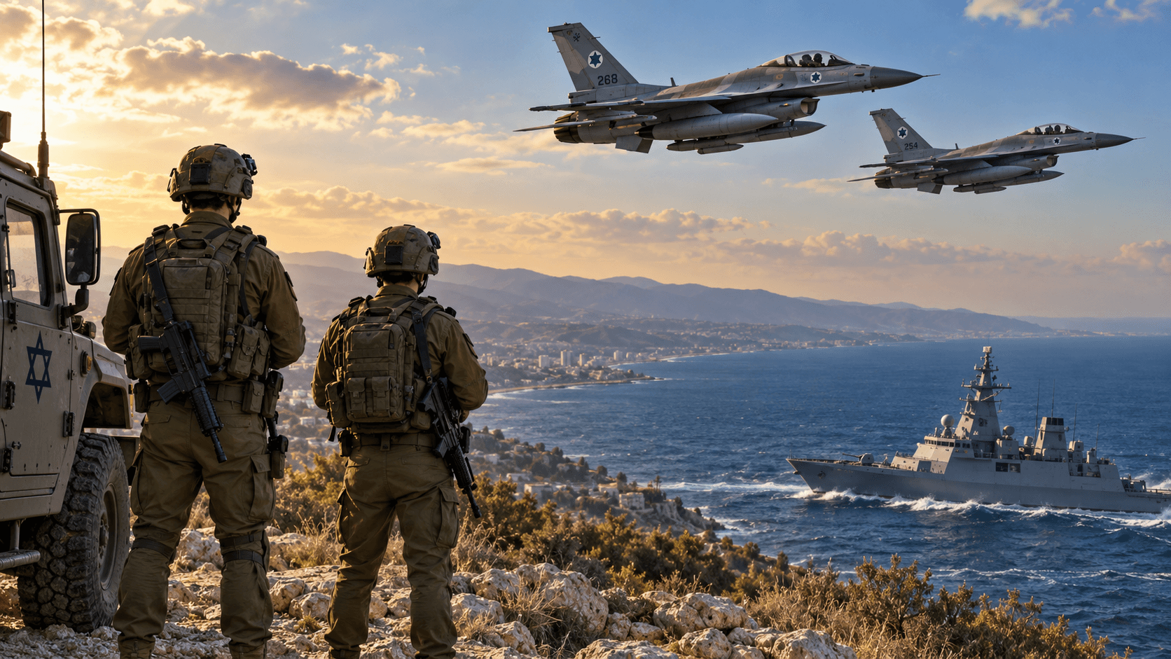 יותר מטוסים מחומשים וספינות בים: צה"ל מתגבר את כלל הגזרות לקראת יום הכיפורים