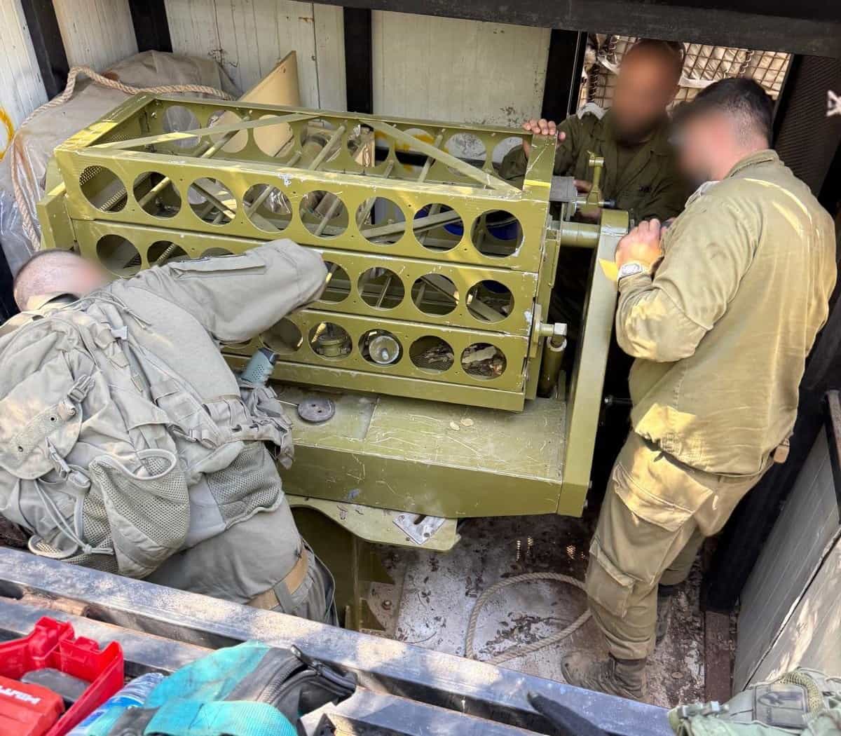 לא נותנים לחיזבאללה להרים ראש: לוחמינו איתרו משגר וטילים בדרום לבנון