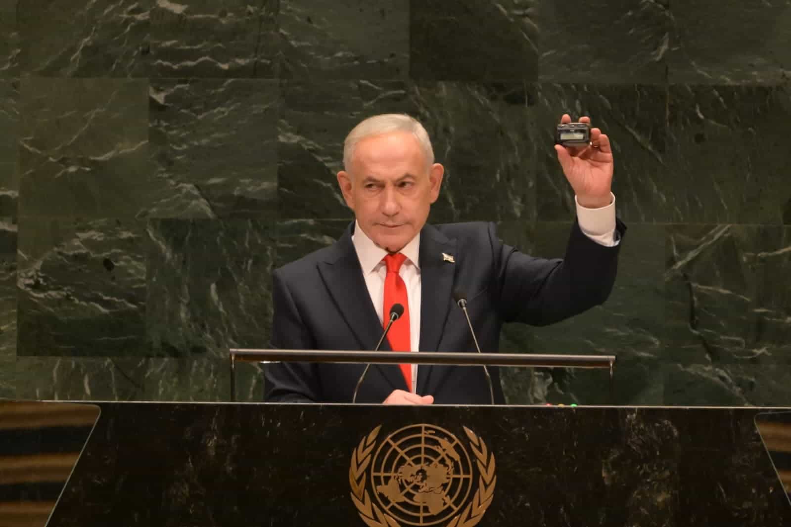 רה"מ נתניהו בפני עצרת האו״ם: ״אנחנו הולכים לנצח, אין לנו ברירה אחרת״