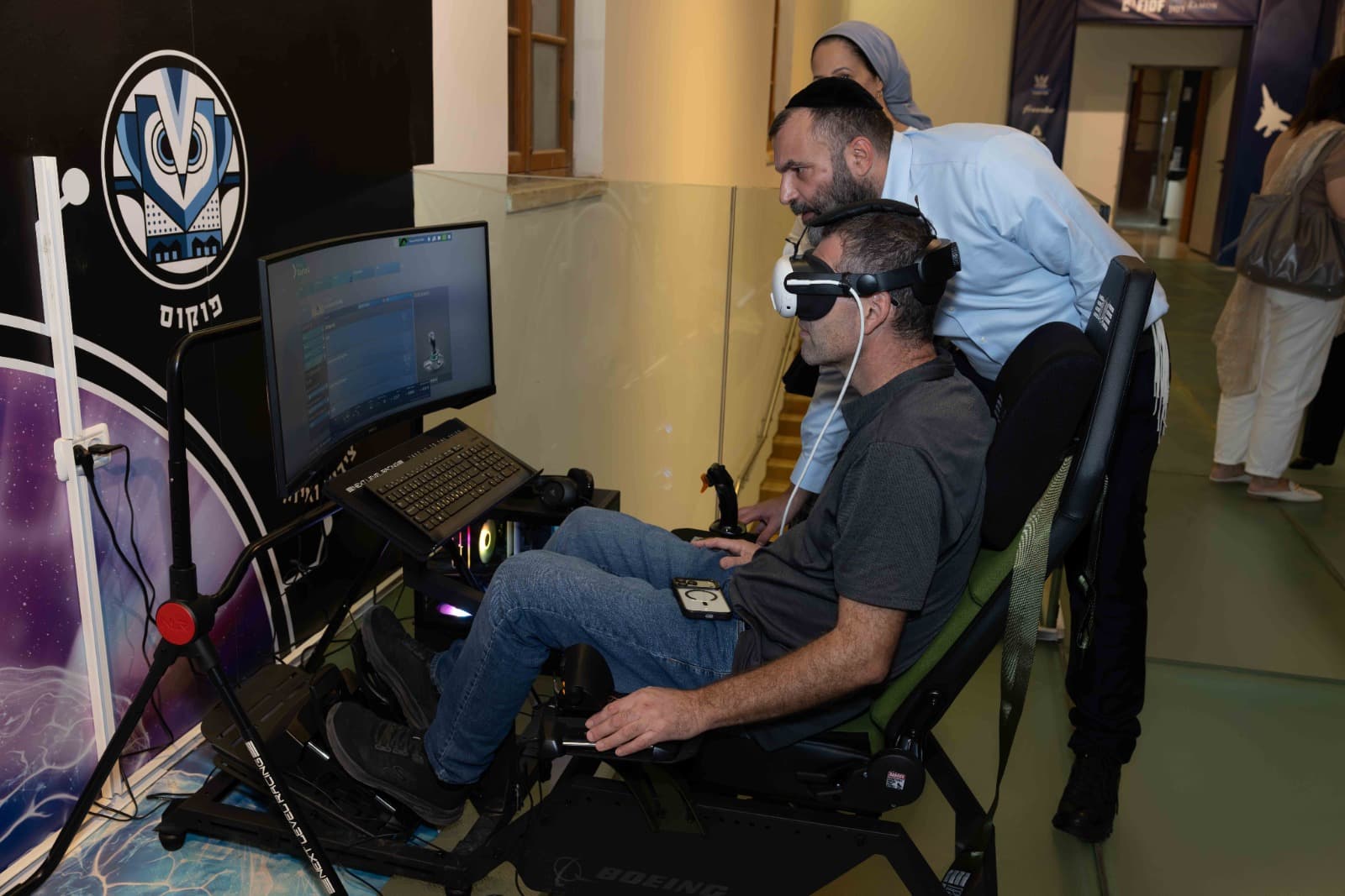 סימולטור טיסה ראשון מסוגו נחנך בבאר שבע