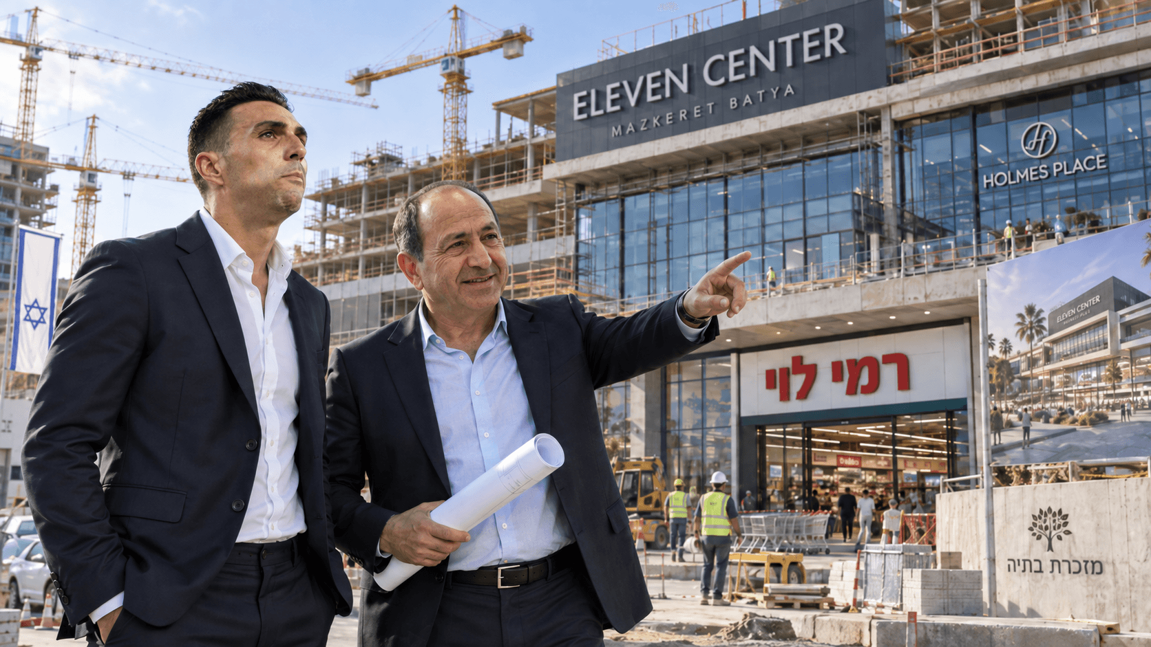 מהמגרש לעסקת הענק: ערן זהבי מכניס את רמי לוי לפרויקט הנדל״ן שלו