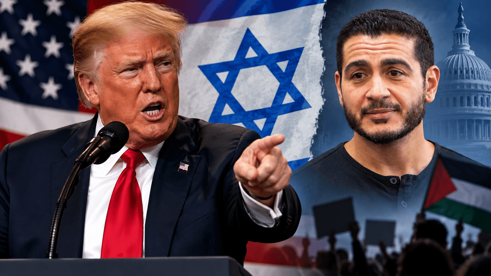 טראמפ במתקפה חריפה על המועמד הדמוקרטי: "יהודים שתומכים בו צריכים להתבייש"