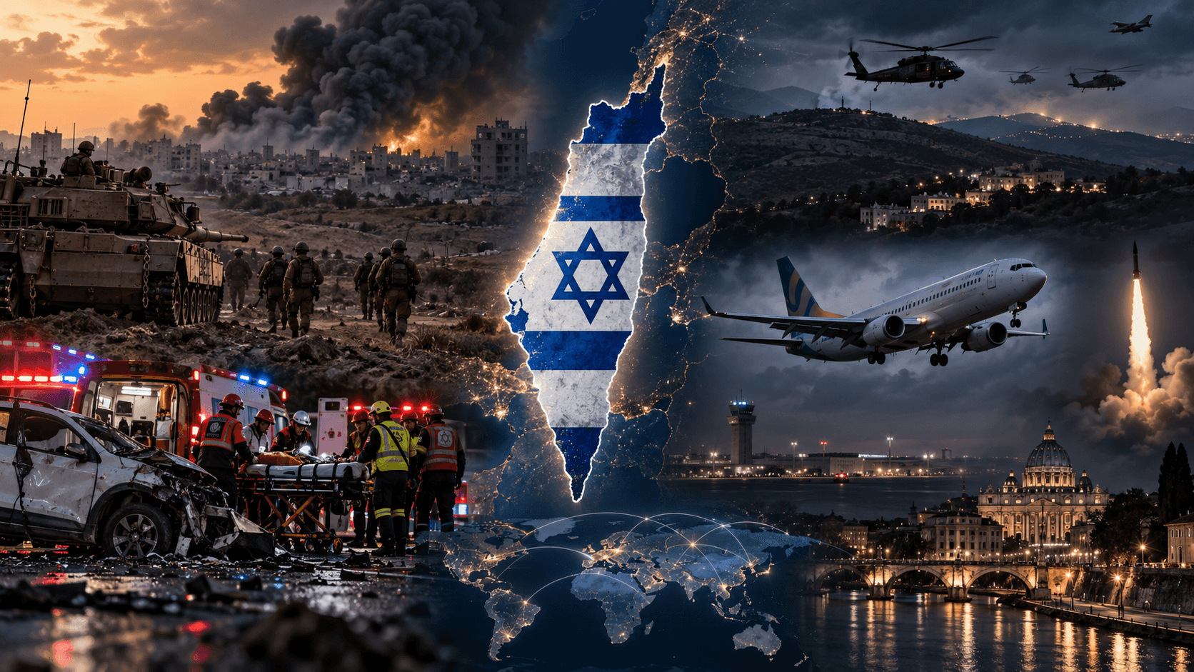מהתקיפות של כוחותינו בעזה ועד הדרמה בשמי דובאי | סיכום חדשות החג