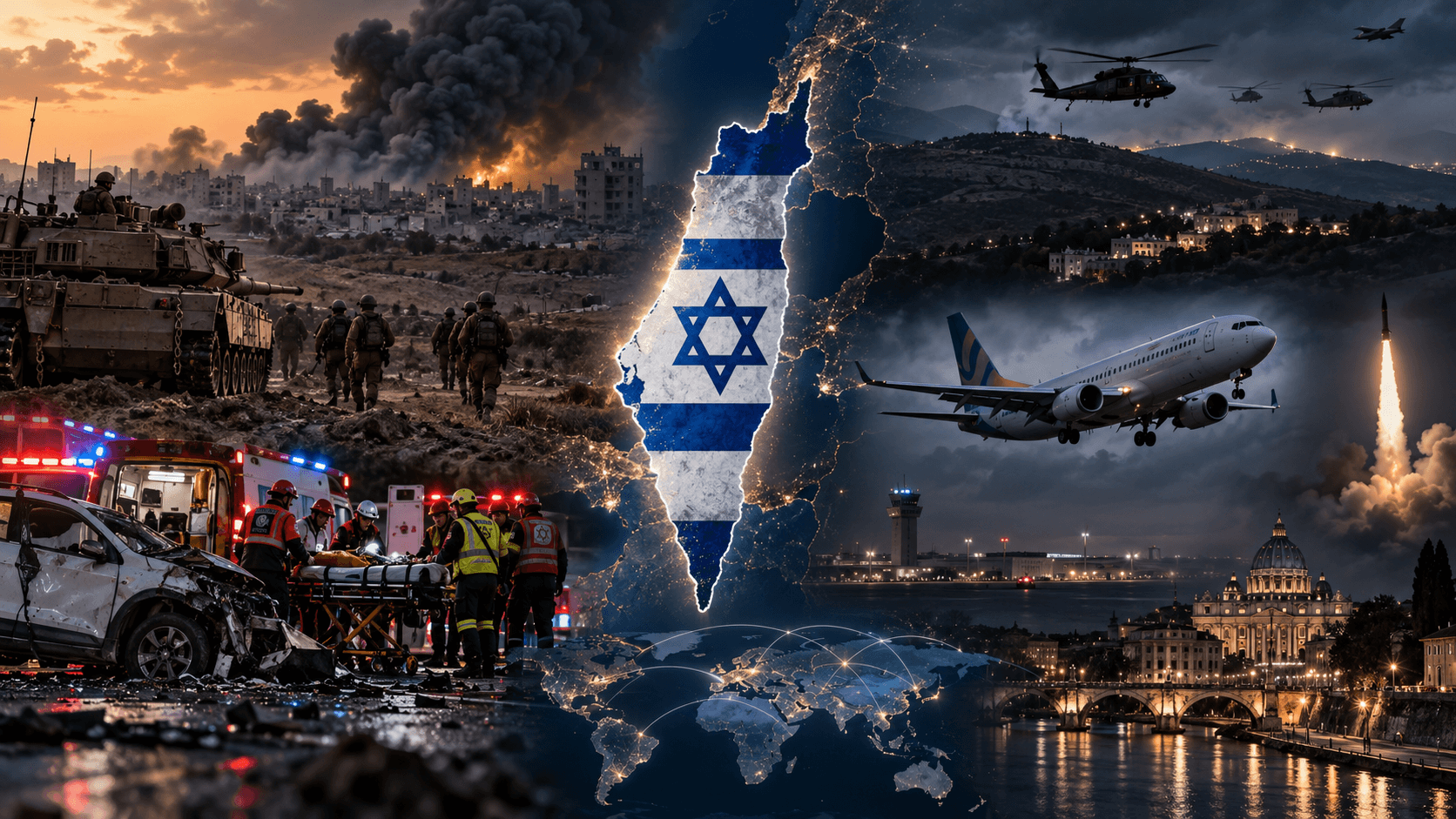 מהתקיפות של כוחותינו בעזה ועד הדרמה בשמי דובאי | סיכום חדשות החג
