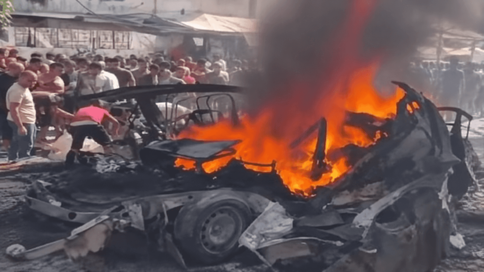 דיווחים בעזה: שני מחוסלים בתקיפת רכב בדרום העיר