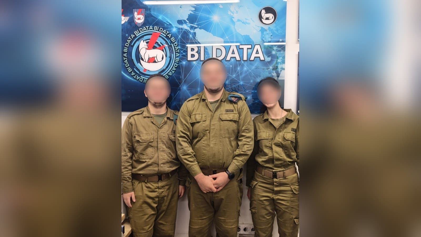 שלושה עולים, והמשימה אחת | הכירו את סמלי המחלקה של פלוגת ה-Bi Data בגדוד התקשוב 373