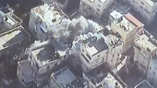 צילום: חטיבת דובר המשטרה צפו: רגע פיצוץ בית המחבל במ.פ. שועפט