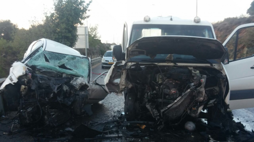 צילום: ????? 0404 הרוג בתאונת דרכים בשומרון