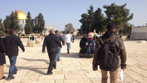 צילום: תקשורת ערבית נער שקרא "קריאת שמע" בהר הבית נחקר במשך שעות
