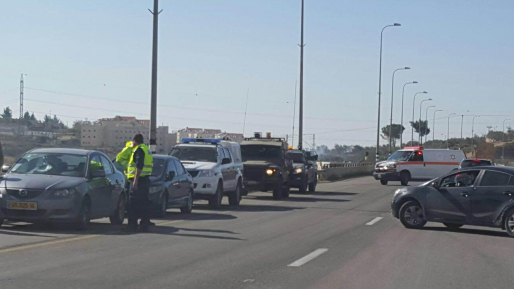 צילום: ש.ב. הערבים לא מתרגשים מהמבצע הצבאי: נזק לרכב בפיגוע אבנים בעוקף חוסאן