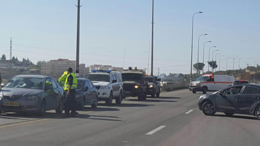 גם ביום הזיכרון: נזק לרכב בפיגוע אבנים בכביש עוקף חוסאן