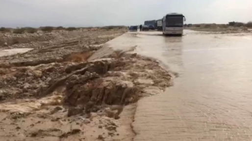 חולצו 130 תלמידי תיכון שנתקעו במזג אוויר קשה בהרי אילת