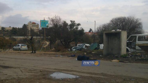 צילום: חדשות 0404 מחבלת שניסתה לדקור תושב בקריית ארבע נורתה ונפצעה בינוני (וידאו)