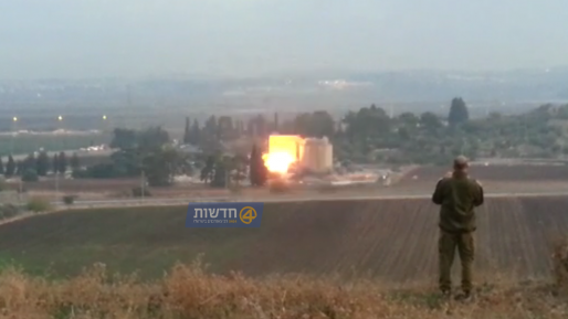 צילום: חדשות 0404 צפו: לאחר שני פיצוצים לא הצליח צה״ל לפוצץ את הבניין