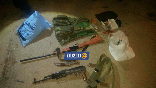 צילום: חדשות 0404 לוחמי 401 חשפו רובים, ווסט וכוונת בפאתי דהרייה (בתמונה)