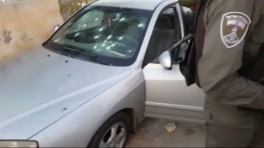 צילום: חטיבת דובר המשטרה ניסיון פיגוע דריסה בסילוואד – המחבל חוסל