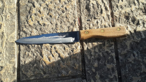 צילום: חטיבת דובר המשטרה פיגוע נוסף סוכל בירושלים: נתפס מחבל עם סכין