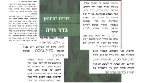 צילום: מתוך הספר גדר חיה כל האמת על הספר שמשרד החינוך פסל: כיבוש, חיילים חארות והשוואה לחמאס