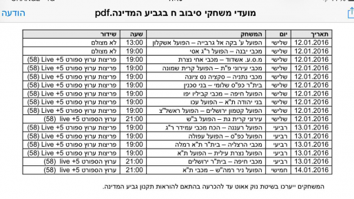 צילום: ההתאחדות לכדורגל סיבוב ח' בגביע המדינה: מכבי חיפה תארח את בית"ר בסמי עופר ב-13.1