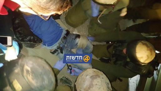 צילום: חדשות 0404 בתמונה: המפגע שנורה ע"י לוחמי זיקית