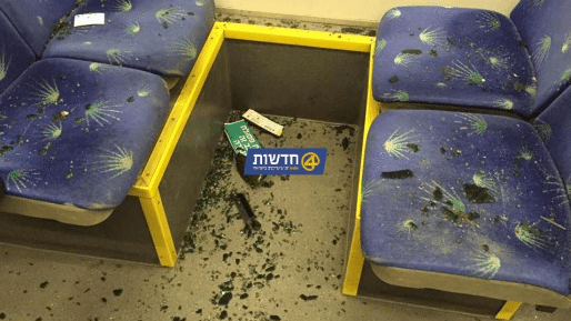 צילום: חדשות 0404 ונדליזם: נזק נגרם לחמישה אוטובוסים בביתר עילית