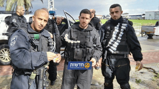 צילום: חדשות 0404 חמישה ערבים נעצרו במהלך ביצוע צו הריסה לבית בטייבה