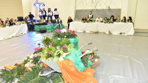 צילום: חדשות 0404 ט"ו בשבט בקרית אתא בסימן הקשר הרב דורי
