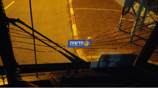 צילום: חדשות 0404 בקבוק תבערה הושלך לעבר אוטובוס סמוך לאל ערוב