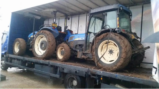 צילום: חטיבת דובר המשטרה נעצרה חוליית גנבי טרקטורים שפעלה באזור הצפון וגרמה לנזקים גדולים