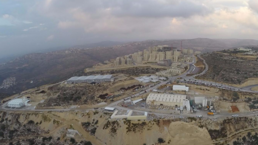 צילום: תנועת רגבים עתירת רגבים מעכבת את הסלילה הבלתי חוקית של כביש הגישה לרוואבי