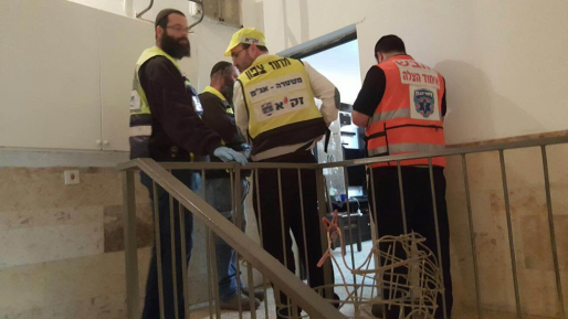 צילום: דוברות איחוד הצלה פעוט נכווה באורח בינוני ממים רותחים שנשפכו עליו