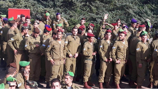 צילום: אוה מוניקה זריהן צפו: טקס סיום קורס מ"כים – המפקדים החדשים ביחידות הקרביות