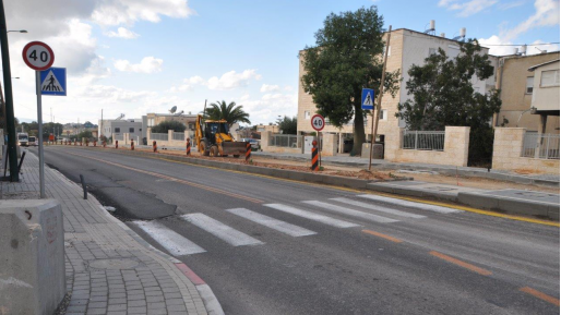 צילום: חדשות 0404 עבודות פיתוח ושדרוג ברחוב כנרת