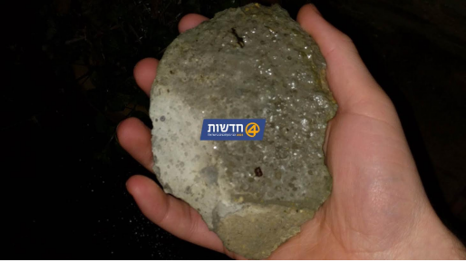 צילום: מייק מנדלסון אבן הושלכה לעבר רכב שחלף סמוך לנבטים בדרום
