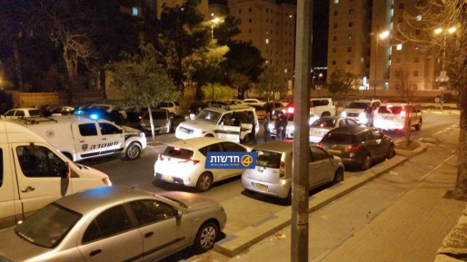 צילום: חדשות 0404 נעצרו שני ערבים שניסו לחטוף נשק מלוחם מג"ב בירושלים