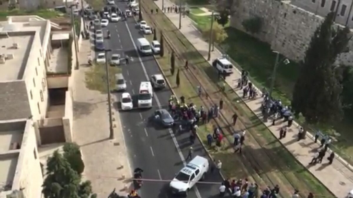 צילום: עדי קוטלר פצוע קשה בפיגוע ירי בירושלים – שני מחבלים חוסלו