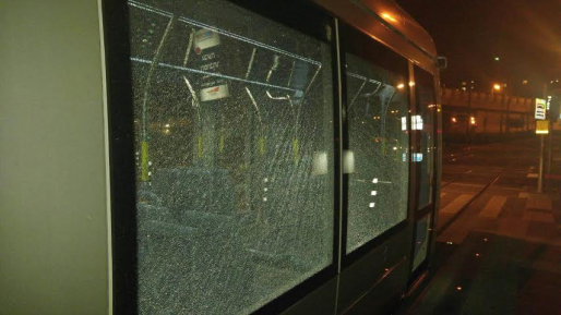 צילום: חדשות 0404 הרכבת הקלה הותקפה באבנים וצבע – חשוד נעצר