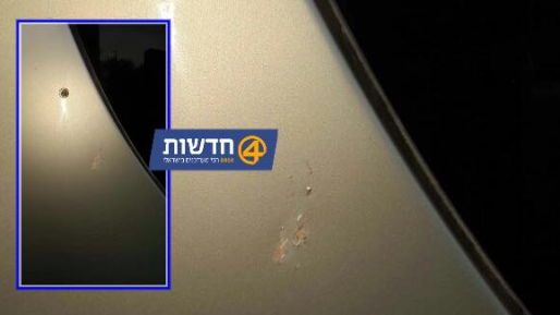 צילום: חדשות 0404 פיגוע אבנים נוסף לעבר הרכבת הקלה בירושלים