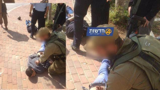 צילום: חדשות 0404 נמנע פיגוע: כוחותינו עצרו שני מחבלים עם סכינים