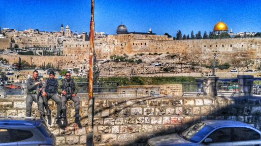 צילום: חדשות 0404 שומרים על עיר הבירה – לוחמי משמר הגבול