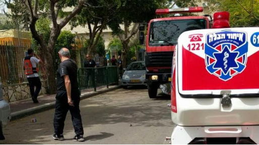 צילום: חדשות 0404 שריפה פרצה בדירה בירושלים – חולץ לכוד בהכרה