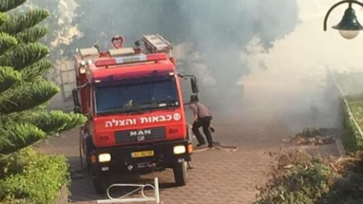 צילום: יובל נחמיאס בן 86 נספה בשריפה שפרצה ביישוב מתן – שתי נשים שאפו עשן ופונו לבית החולים