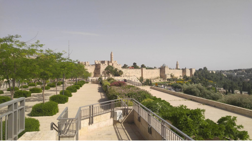צילום: אלון כץ ישראל שלנו היפה: מבט על מגדל דוד והחומות