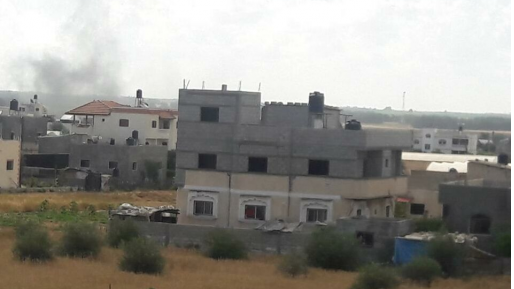 צילום: תקשורת ערבית כוחותינו ירו ופצעו מתפרע ערבי בגבול הרצועה
